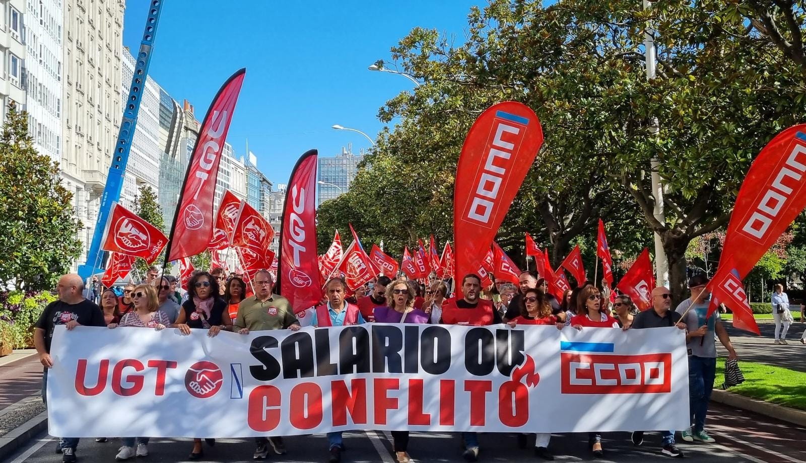 Ugt Y Ccoo Se Movilizan Para Reclamar Subidas Salariales Y Anuncian Conflictos