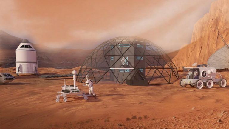 Investigadores de la UVigo realizan un diseño conceptual de una base humana en Marte
