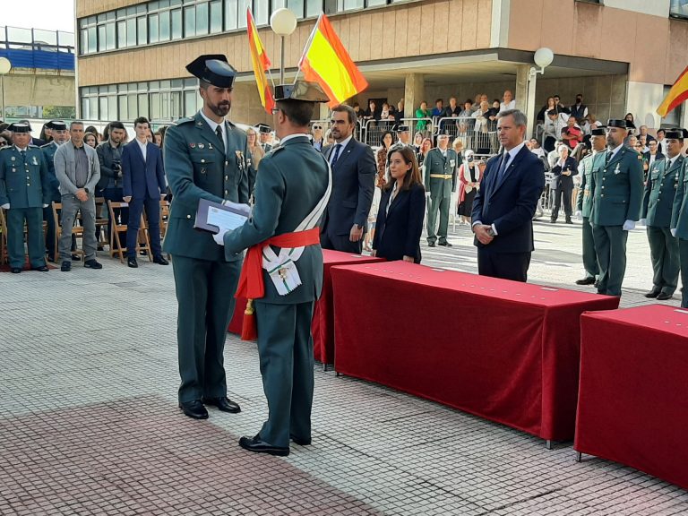 Miñones destaca en el Día de la Guardia Civil el refuerzo de personal, con la mayor cifra de efectivos de la década