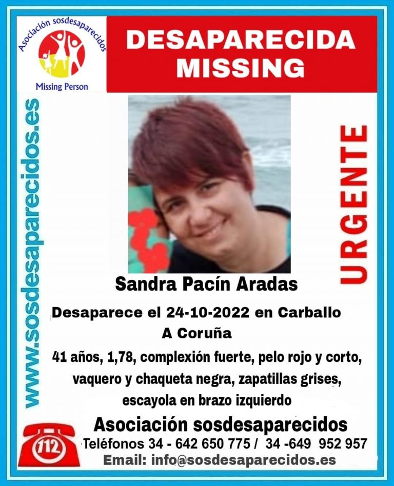 Buscan a una mujer de 41 años desaparecida en Carballo este lunes