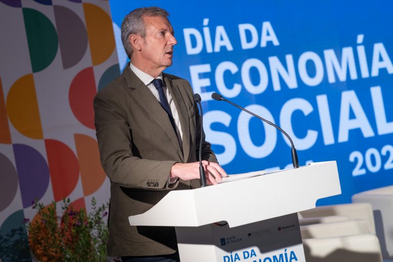 Rueda rechaza la «demonización» del sector privado y reivindica la economía social, con más del 7% del PIB en Galicia