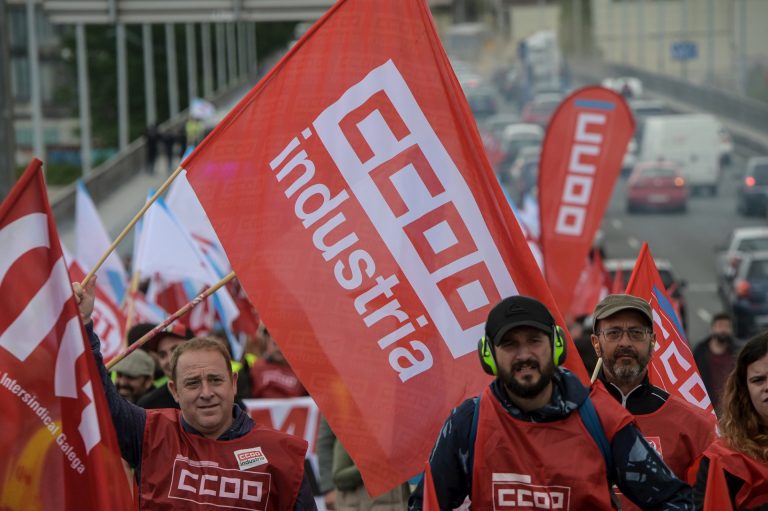 Personal de CCOO en huelga lleva 8.500 euros de caja de resistencia, con donantes como Suso Díaz, padre de Yolanda Díaz