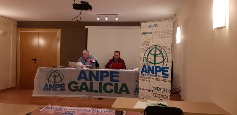 ANPE alerta del «grave aumento» de problemas de salud mental en alumnos y profesores gallegos tras la pandemia