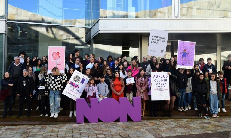 Los jóvenes gallegos lanzan «mensajes directos y claros» en contra de la violencia de género