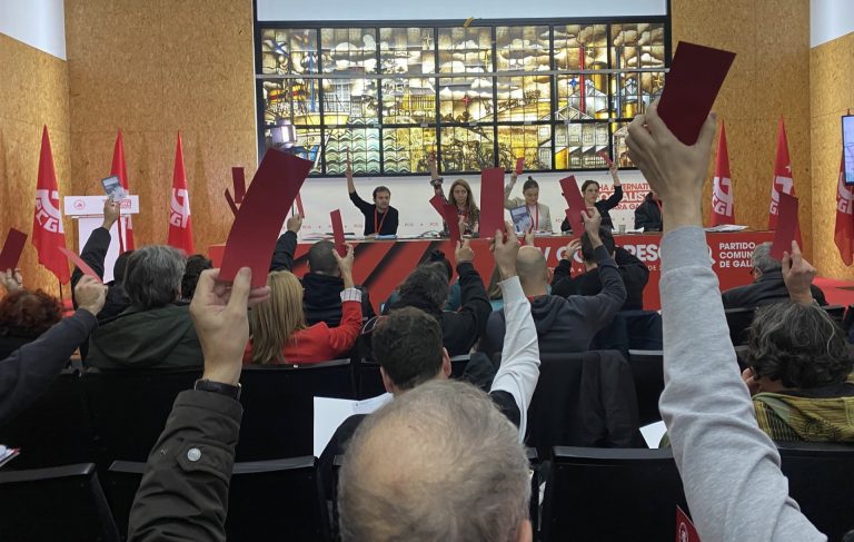 El Partido Comunista inicia nueva etapa en Galicia ante el reto de ganar «presencia» con las municipales de 2023