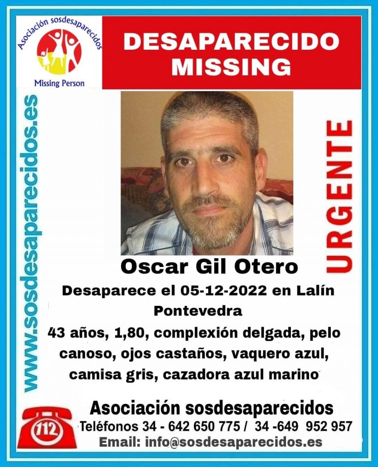 Buscan a un hombre desaparecido en Lalín este lunes