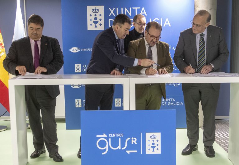 Xunta y universidades firman convenios por casi 9 millones para la financiación estructural de la red de investigación