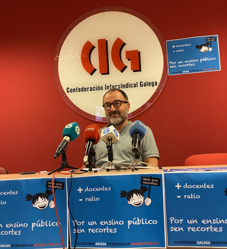 La CIG denuncia que ya no se cubren bajas de profesores hasta 2023 y Educación alega: «Siempre es el mismo sistema»