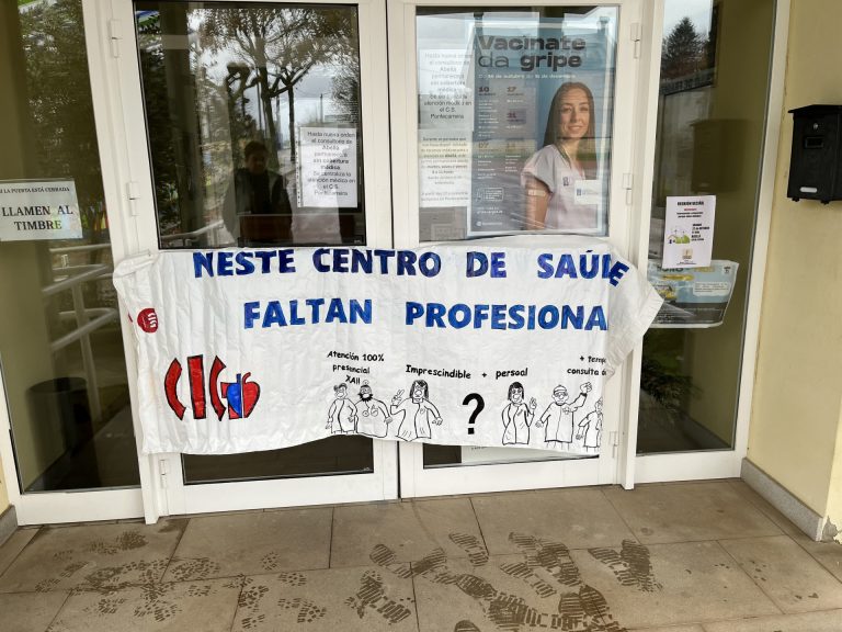 La CIG denuncia que el consultorio de Abellá, en Frades (A Coruña), está atendido por una sola enfermera a media jornada