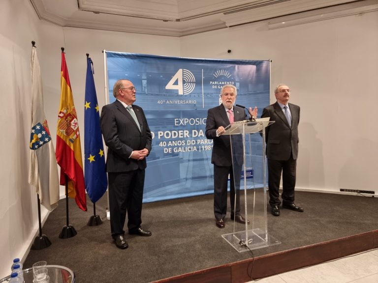 El presidente del Parlamento de Galicia reivindica en Madrid una «concepción solidaria» de la autonomía gallega