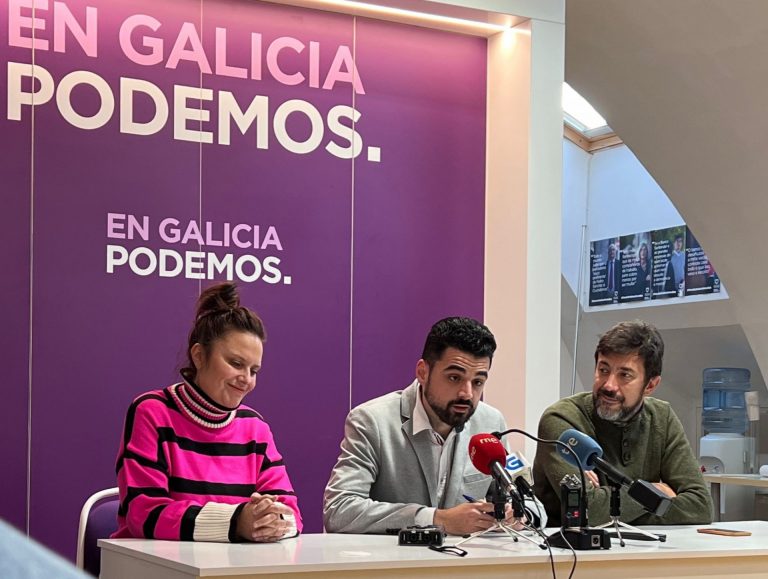San Ramón se declara «afín a Podemos Galicia», pero apoya a Díaz como «presidenta» con Belarra y Montero de números dos