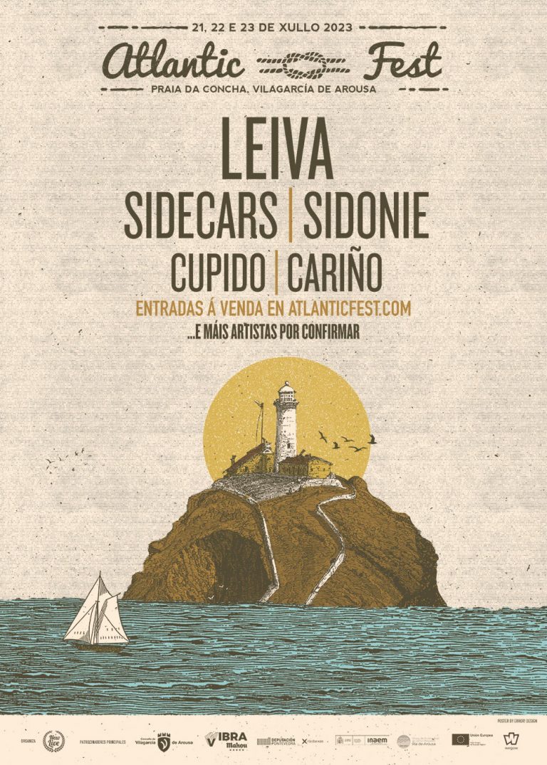 Sidecars, Sidonie, Cupido y Cariño se suman a Leiva en el cartel del Atlantic Fest 2023