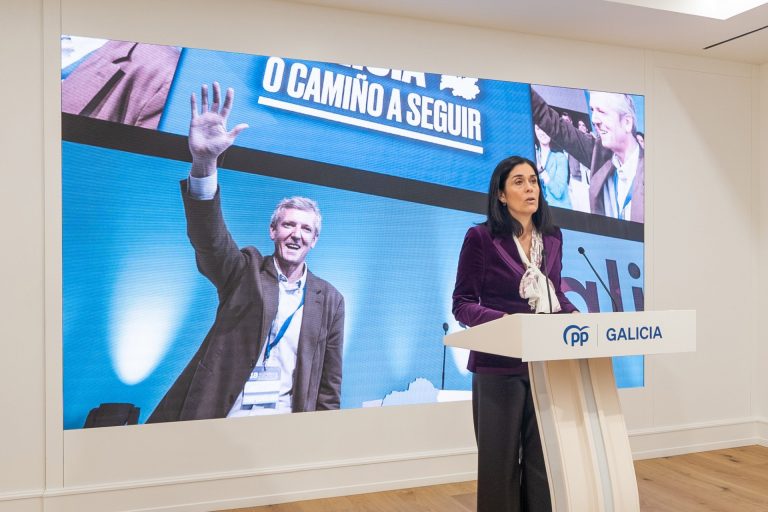 La transición «tranquila» tras la marcha de Feijóo marca el 2022 del PPdeG, que en 2023 espera «teñir Galicia de azul»