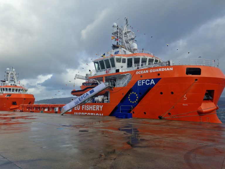 La Agencia Europa de Control de la Pesca fleta en Vigo tres nuevas patrulleras para mejor la efectividad de su actividad