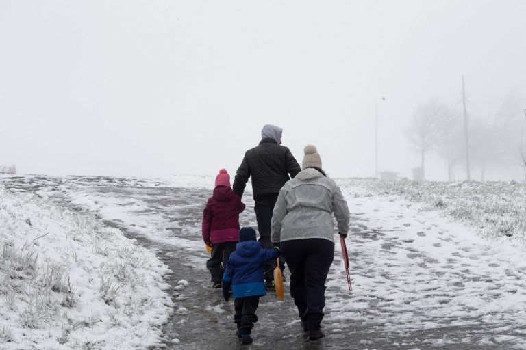 Viana do Bolo registra 6,4 grados bajo cero, la más baja de la noche en Galicia