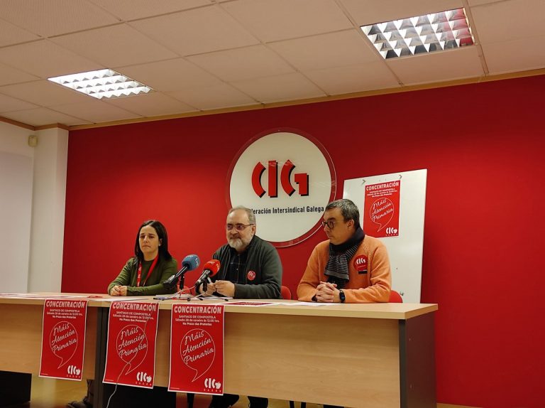 CIG-Saúde convoca una concentración el día 28 en defensa de la Primaria y lanza una lista de propuestas para el Sergas