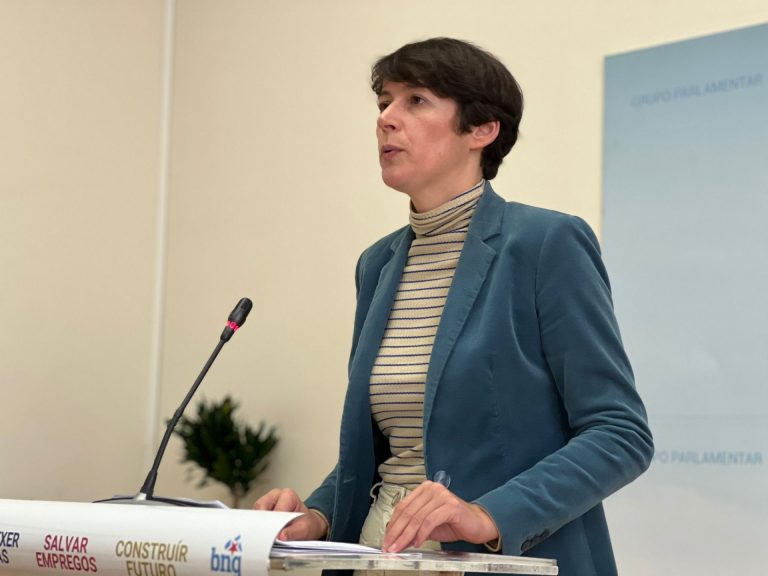 Ana Pontón asegura que el PP, «instalado en la rutina y subordinado a Génova», afronta su fin de ciclo en Galicia