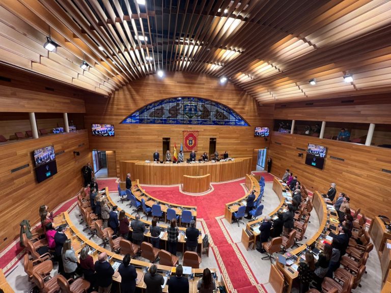 Pleno.- Minuto de silencio en el Parlamento para rechazar la violencia machista