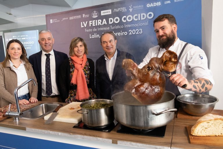 Turismo de Galicia pone en valor la enogastronomía durante la presentación de la Feria del Cocido de Lalín