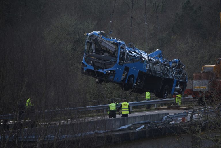 Las carreteras pontevedresas registraron en 2022 un total de 18 muertos, siete de ellos en el accidente de autobús