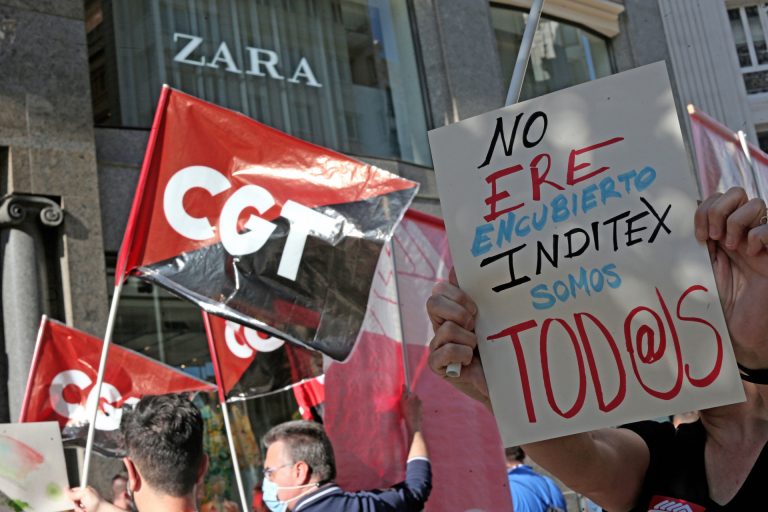 CGT desconvoca la huelga en Inditex tras el acuerdo de los sindicatos para un salario mínimo de 18.000 euros