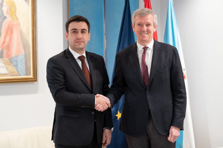 Rueda traslada al embajador de Armenia el interés de Galicia en avanzar en las relaciones institucionales y comerciales