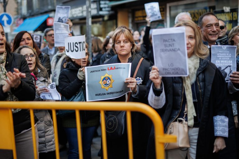 Justicia convoca al comité de huelga de los Letrados a una reunión el viernes: «Tenemos que bajar el tono»