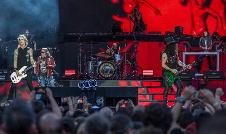 Guns N’ Roses actuará el 9 de junio en Madrid y el 12 en Vigo