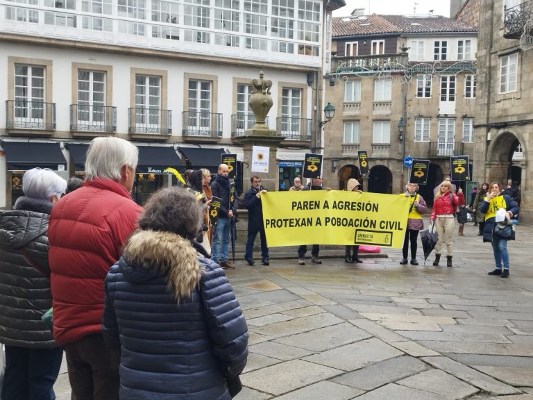 Amnistía Internacional de Galicia exige un «plan sólido» que garantice justicia a las víctimas de la guerra de Ucrania