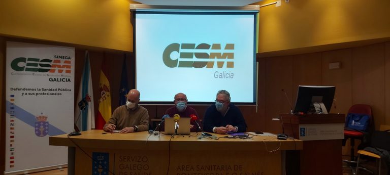 El sindicato CESM convoca una huelga indefinida de médicos en toda Galicia a partir del 11 de abril