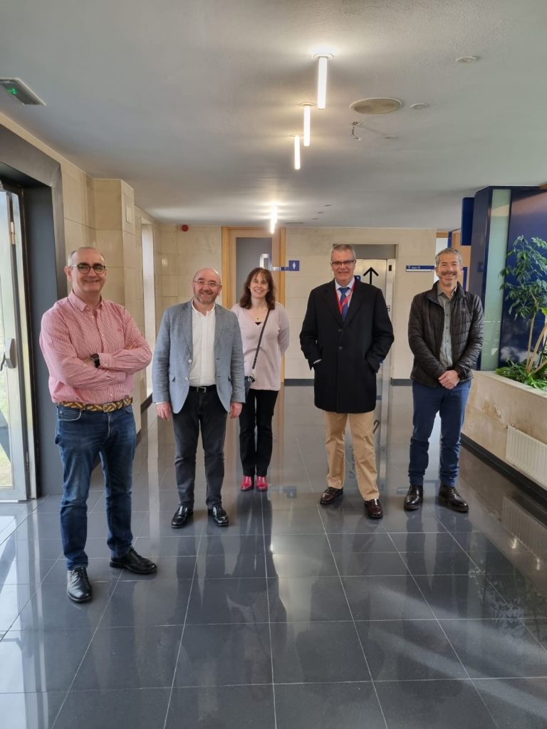 Representantes de Castilla-La Mancha visitan la Academia de Seguridade Pública de la Xunta