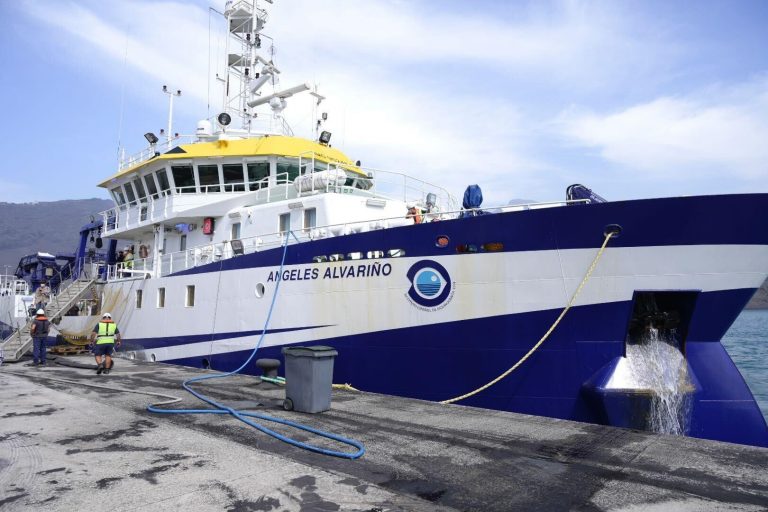 El Puerto de Marín debe indemnizar con casi 900.000 euros al Instituto Oceanográfico por daños en el ‘Ángeles Alvariño’