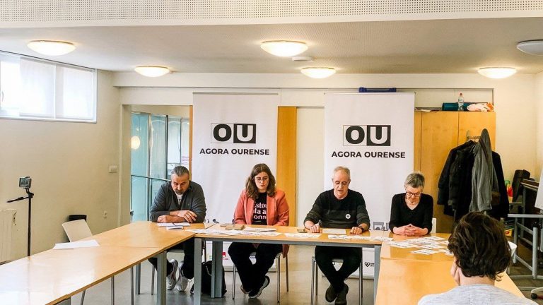 Seis fuerzas políticas de izquierdas se unen en Ourense bajo ‘Agora Ourense’ para concurrir a los comicios del 28M