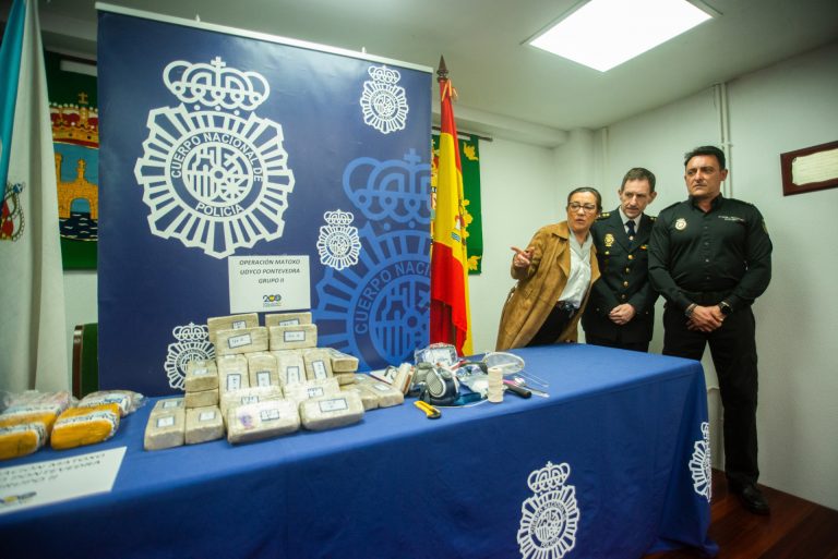 (AM) La Policía interviene 24 kilos de heroína en Pontevedra y detiene a dos personas