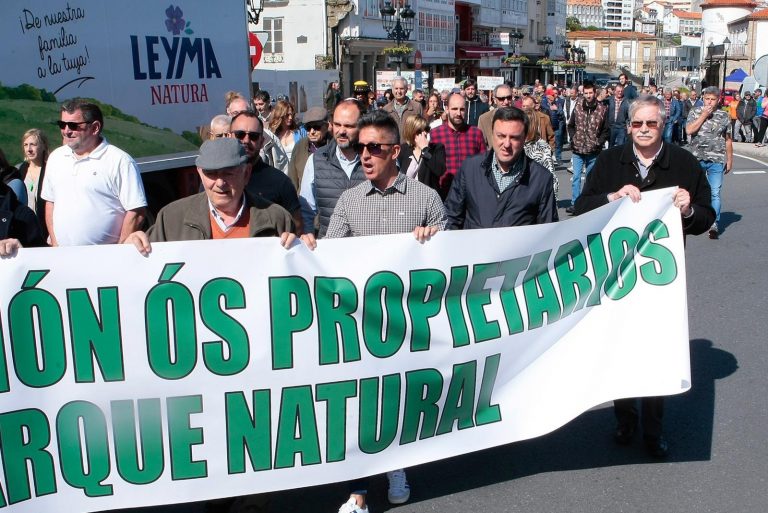 Vecinos, alcaldes y propietarios de terrenos de As Fragas do Eume se manifiestan por un plan de gestión «consensuado»