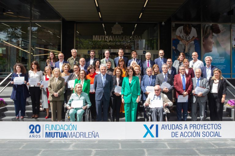 Fundación Mutua Madrileña otorga más de 1 millón de euros a 34 proyectos de ONG españolas que ayudarán a 20.500 personas