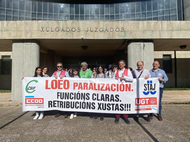 (AM) Funcionarios de Justicia inician sus paros contra el «atropello» del Gobierno y para defender «el servicio público»
