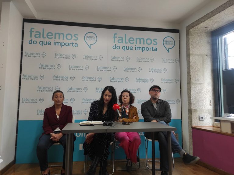 Marilar Aleixandre y Martiño Noriega cierran la lista de Compostela Aberta para las elecciones municipales