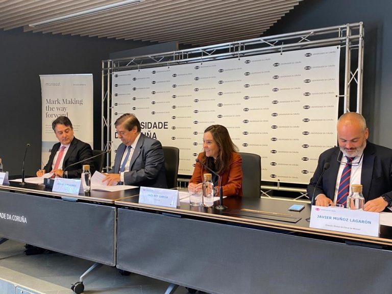 La UDC y Minsait, filial de Indra, colaborarán en formación y transferencia en Inteligencia Artificial