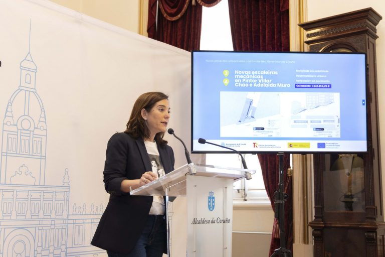 El Gobierno concede 9,1 millones de fondos europeos al Ayuntamiento de A Coruña para financiar 17 proyectos