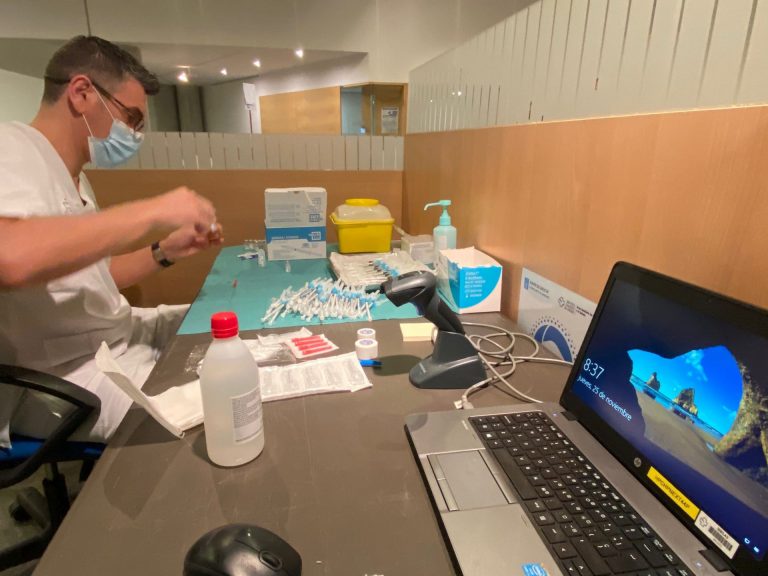 Cvirus.- Galicia registra 1.036 casos activos de covid, con seis pacientes en UCI