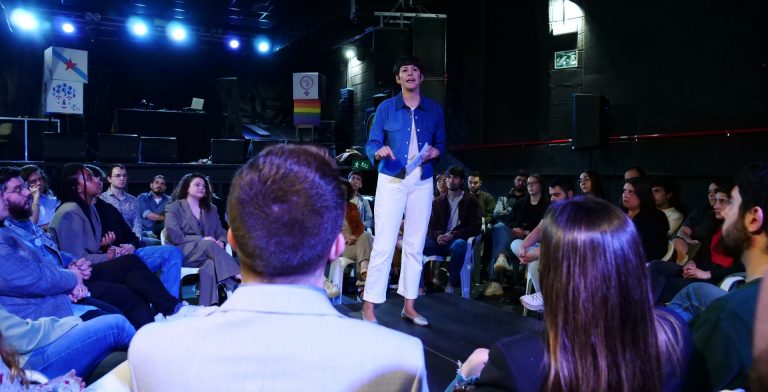 Ana Pontón reivindica «la fuerza de los jóvenes» en las candidaturas del BNG y les pide «ser el motor del cambio el 28M»