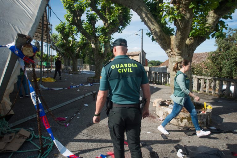 El contrabandista ‘Falconetti’, copiloto de la conductora que chocó contra una carpa en Vilanova y causó 18 heridos