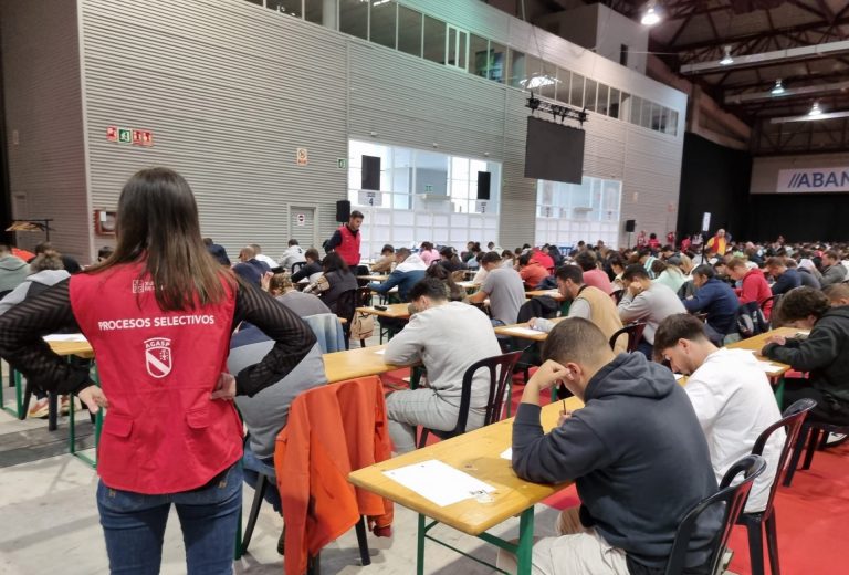 Más 400 de aspirantes participan en la prueba de conocimiento para cubrir 96 puestos de auxiliar de Policía Local