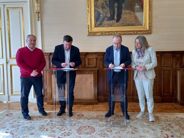 Diputación de A Coruña y Ayuntamiento de Santiago destinarán más de 820.000 euros al primer tramo de la Vía Verde