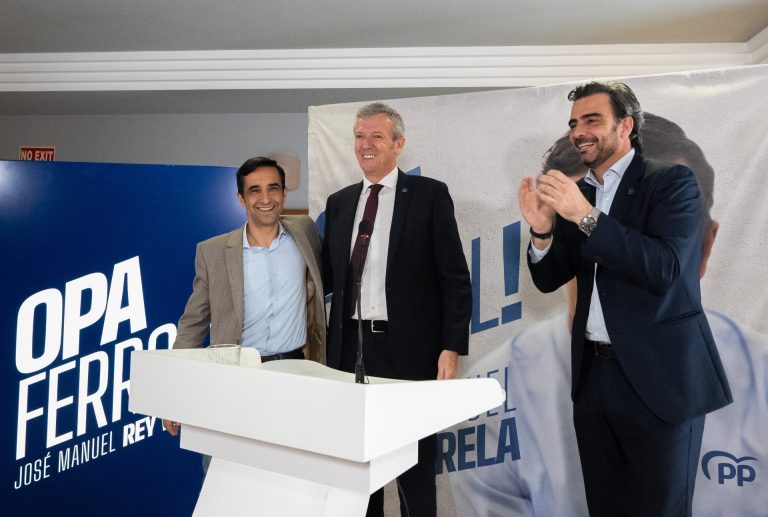 Rueda asegura que Rey Varela tiene que ser alcalde de Ferrol para «recuperar el tiempo perdido»