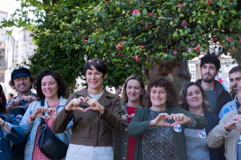 28M.- Pontón, segura de que el BNG va a «superar las encuestas»: «Lo que veo en los actos es que se desbordan de gente»