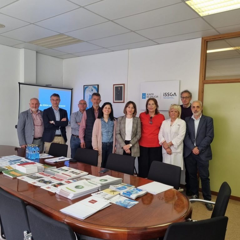 Rural.- El Issga y la patronal de la madera de Lugo se reúnen para mejorar la prevención de accidentes forestales