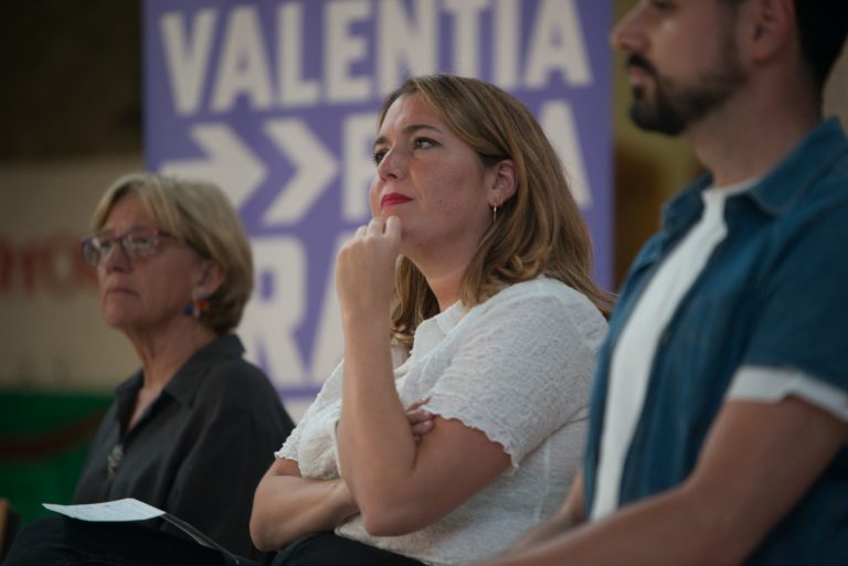 28M.- Ángela Rodríguez ‘Pam’ pide «un cambio» en Pontevedra tras el «fracaso» del BNG en «políticas sociales»