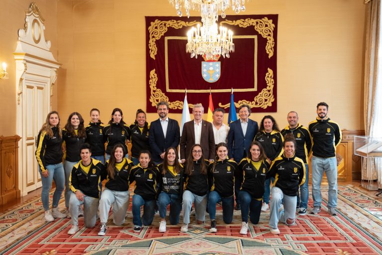 Rueda felicita al Mecalia Atlético Guardés por su subcampeonato en la Copa de Europa de balonmano femenino